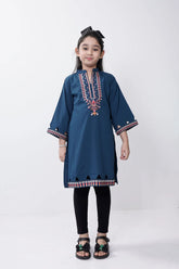Girl's Ethnic Tops (8-13Y) (Teal)