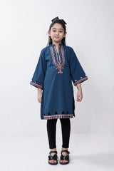 Girl's Ethnic Tops (2-7Y) (Teal)