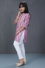 Girl's Ethnic Tops (2-7Y) (Purple)