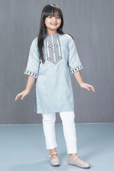 Girl's Ethnic Tops (8-13Y) (Sage)