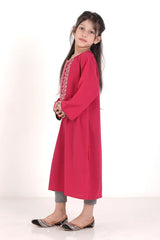 Girl's Ethnic Tops (8-13Y) (Pink)