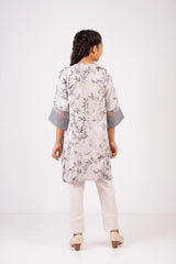 Girl's Ethnic Tops (2-7Y) (Grey Printed)