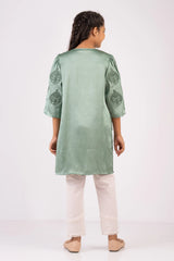 Girl's Ethnic Tops (2-7Y) (Aqua Green)