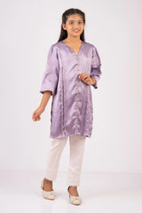Girl's Ethnic Tops (2-7Y) (Purple)