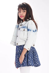 Girl's Jacket (8-13Y) (Light Wash)