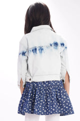 Girl's Jacket (8-13Y) (Light Wash)