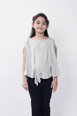 Girl's T-shirt (2-7Y) (Sage)