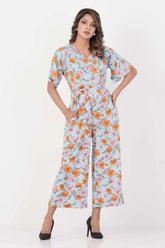 Women's Jumpsuit (Sky Blue)