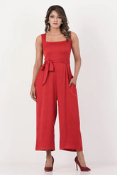 Women's Jumpsuit (Red)