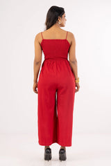 Women's Jumpsuit (Red)
