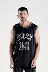 Men's Baseball Jersey (Black)