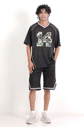 Men's Baseball Jersey (Black)