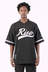 Men's Baseball Jersey (Black)
