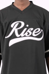 Men's Baseball Jersey (Black)