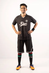 Men's Football Jersey (Black)