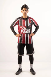 Men's Football Jersey (Burgundy)
