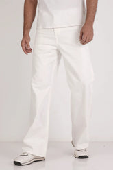 Men's Denim Pant (White)