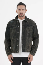 Men's Denim Jacket (Black)
