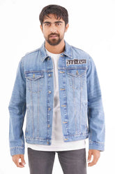 Men's Denim Jacket (Medium Wash)