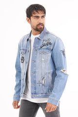Men's Denim Jacket (Light Wash)