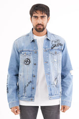 Men's Denim Jacket (Light Wash)