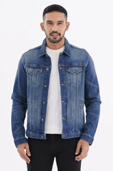 Men's Denim Jacket (Dark Wash)