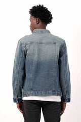 Men's Denim Jacket (Medium Wash)