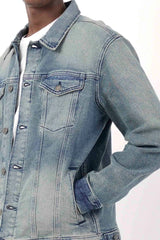 Men's Denim Jacket (Medium Wash)