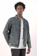 Men's Denim Jacket (Medium Wash)