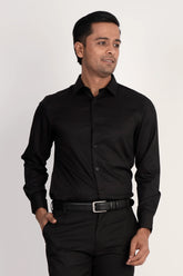 Mens Formal Shirt (Black)