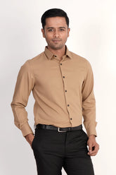 Mens Formal Shirt (Brown)