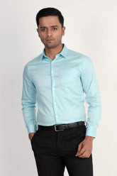 Mens Formal Shirt (AQUA)