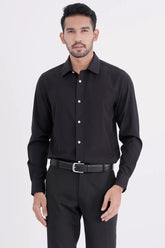 Mens Formal Shirt (Black)