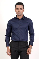 Men's Formal Shirt (Navy)