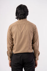 Men's Formal Shirt (Brown)