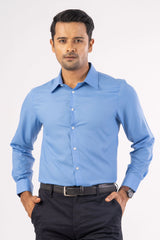 Men's Formal Shirt (Blue)