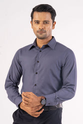 Men's Formal Shirt (DK. Grey)