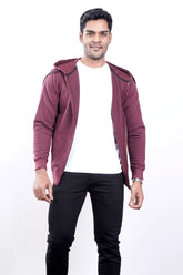Men's Hoodie (Burgundy)