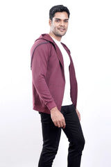Men's Hoodie (Burgundy)