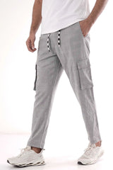Men's Jogger (Grey Check)