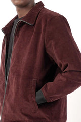 Men's Jacket (Burgundy)
