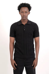 Men's Polo Shirt (Black)