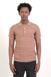 Men's Polo Shirt (Lt. Brown)