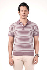 Men's Polo Shirt (Purplish Plum)