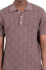 Men's Polo Shirt (Purplish Grey)