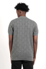 Men's Polo Shirt (Teal Grey)