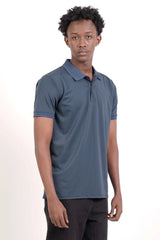 Men's Polo Shirt (Blue)