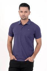 Men Polo Shirt (Purple)