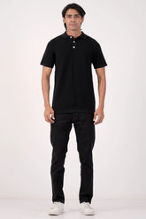Men's Polo Shirt (Black)