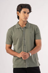 Men's Polo Shirt (Sage Green)